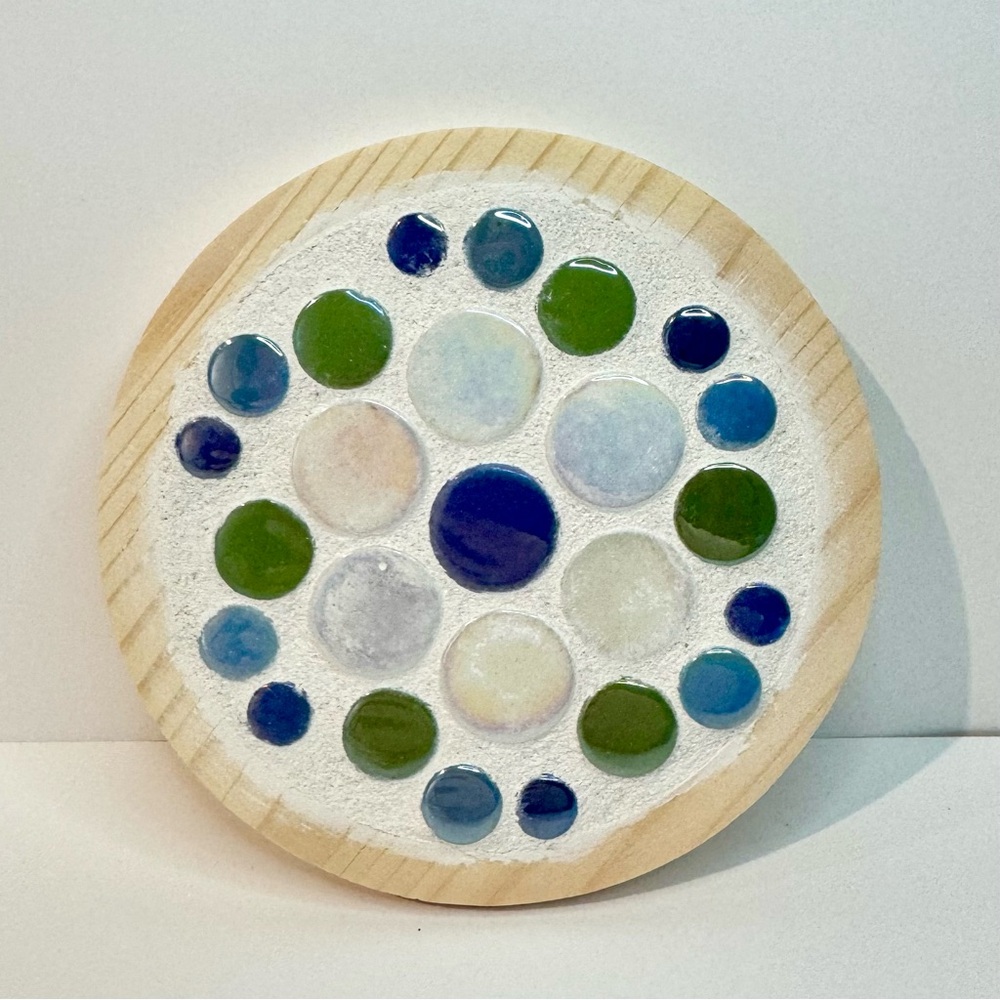 DIY Mosaic Tile Coaster Making Kit - Picture 2 of 2